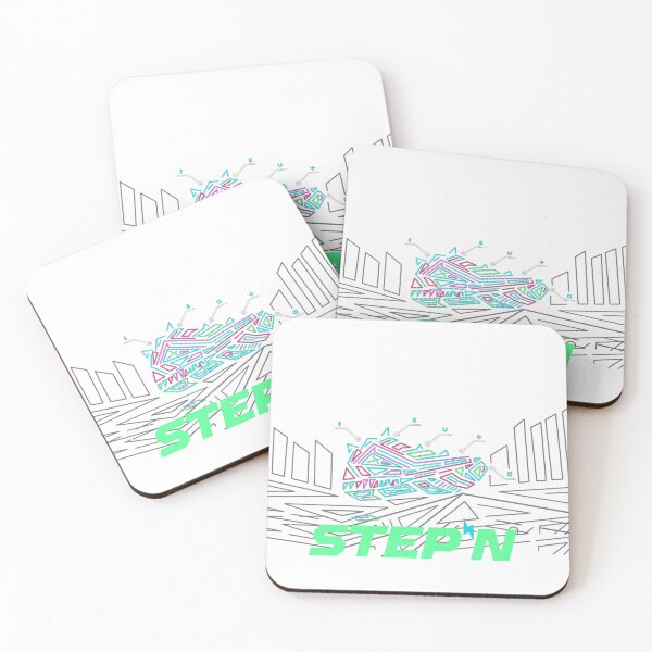 Item preview, STEPN Logo - Move to Earn | Trending Crypto | Green Metaverse | Green Satoshi Token designed and sold by EngineersArt.