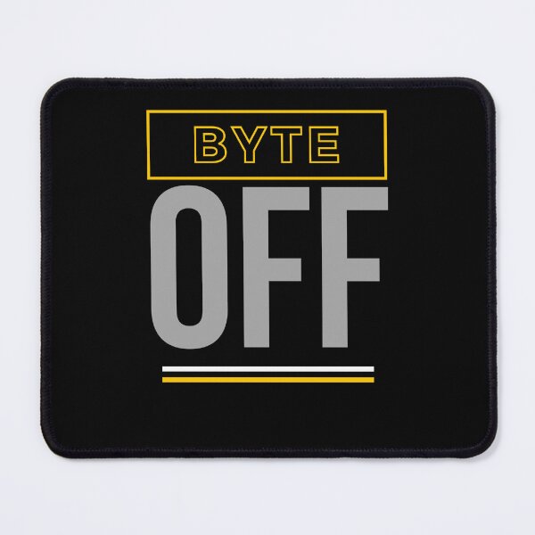 Item preview, BYTE OFF Graphic Shirt designed and sold by WilkDesign.