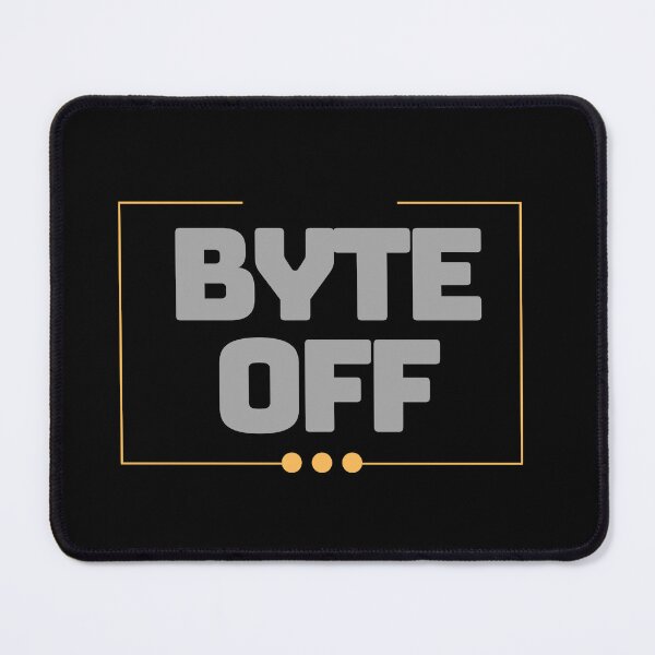 Item preview, BYTE OFF Graphic Shirt designed and sold by WilkDesign.