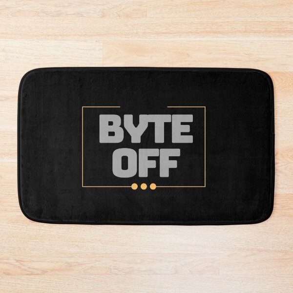Item preview, BYTE OFF Graphic Shirt designed and sold by WilkDesign.