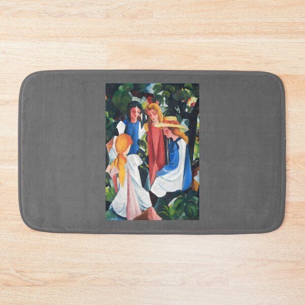 Item preview, August Macke Four Girls Classic designed and sold by Revonda Codjoe.