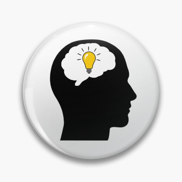 Item preview, The Enlightened Mind in Black designed and sold by UnlockKnowledge.
