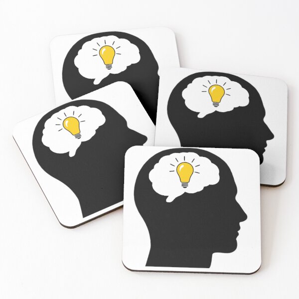 Item preview, The Enlightened Mind in Black designed and sold by UnlockKnowledge.