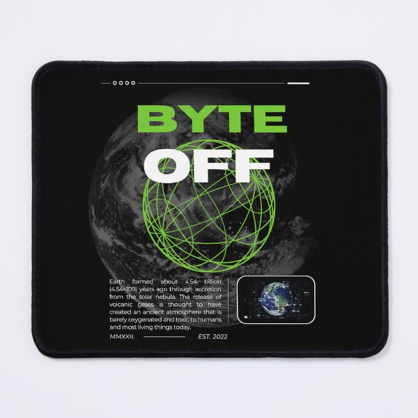 Item preview, BYTE OFF Graphic Shirt designed and sold by WilkDesign.