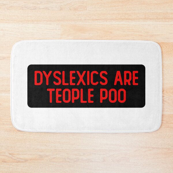 Item preview, Dyslexics Are Teople Poo Funny Helmet designed and sold by Sour Soul.