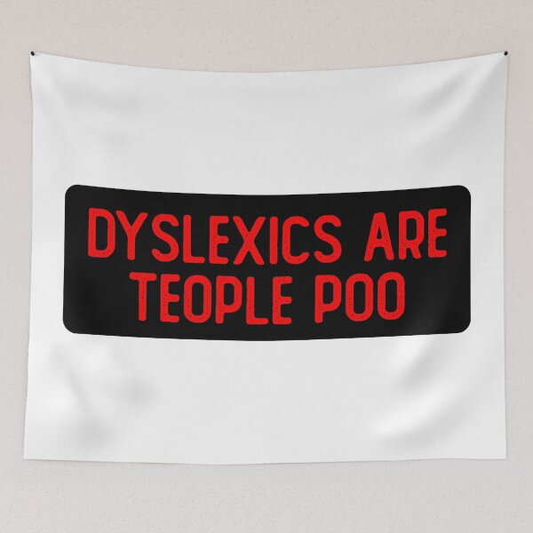 Item preview, Dyslexics Are Teople Poo Funny Helmet designed and sold by Sour Soul.