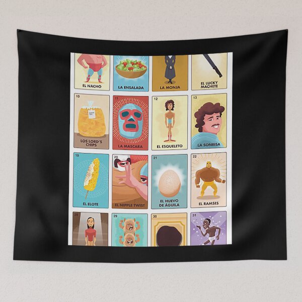 Item preview, Nacho Libre Painting picture designed and sold by EduardoPadilla.