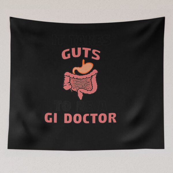 Item preview, IT TAKES GUTS TO BE GI DOCTOR FUNNY GASTROENTEROLOGIST GIFT designed and sold by sobriowslen.