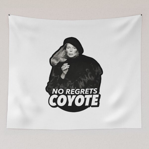 Item preview, Convince Catchy Lyrics With Emotion Humor No Regrets Coyote Joan Joni Anderson Mitchell Activeretro designed and sold by CaulLessardra.