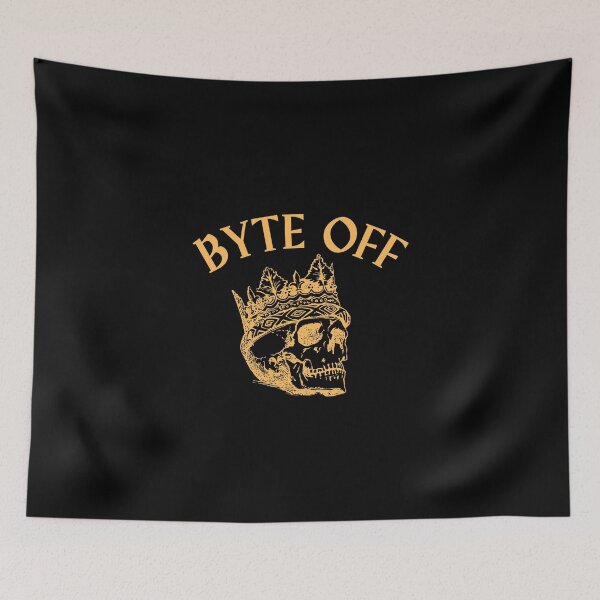 Item preview, BYTE OFF Graphic Shirt designed and sold by WilkDesign.