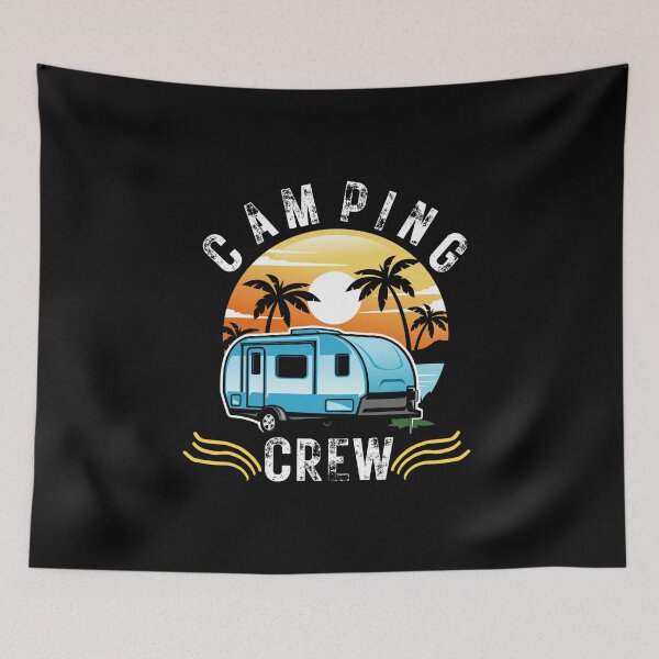 Item preview, Camping crew  designed and sold by PCpallavi.