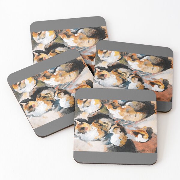 Item preview, August Macke Katzenstudien Study of a Cat 1909 Classic designed and sold by Revonda Codjoe.