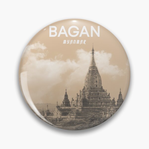 Item preview, Bagan Myanmar Old Temples Graphic Art designed and sold by boholoc0.