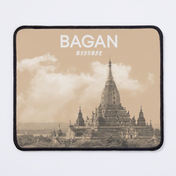 Item preview, Bagan Myanmar Old Temples Graphic Art designed and sold by boholoc0.