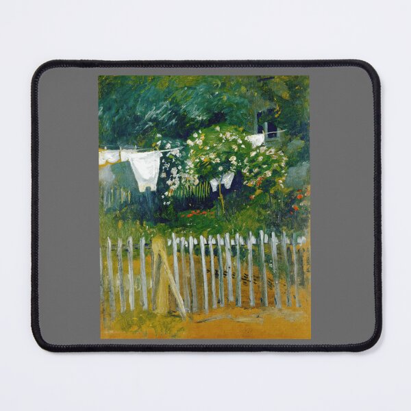 Item preview, August Macke Laundry in the garden in Kandern 1907 Classic designed and sold by Revonda Codjoe.