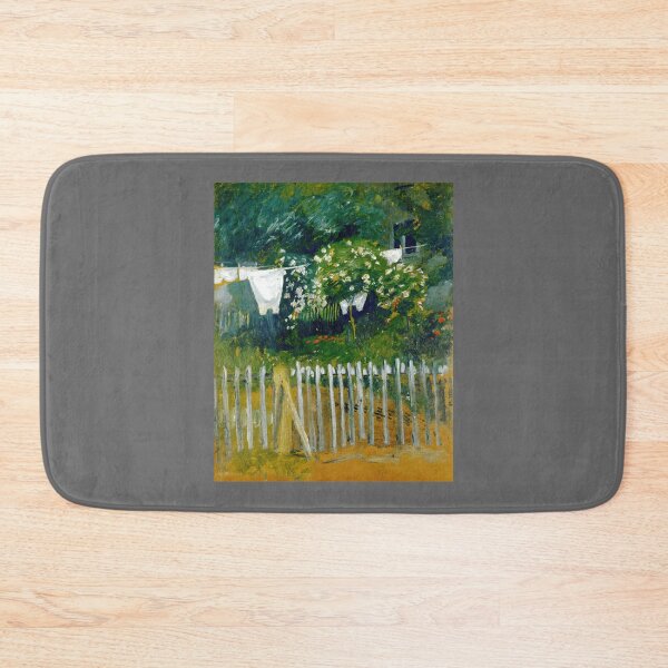 Item preview, August Macke Laundry in the garden in Kandern 1907 Classic designed and sold by Revonda Codjoe.