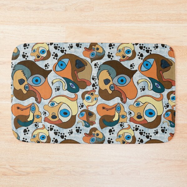 Item preview, Surreal handdrawn dogs  designed and sold by sueshormanart.