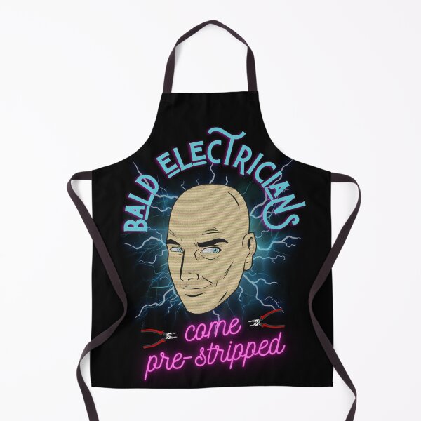 Item preview, Funny Bald Electricians come Pre-Stripped designed and sold by norules.