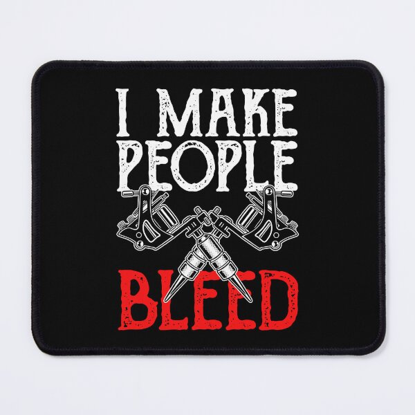 Item preview, I Make People Bleed Funny Tattoo Master Tattoo Artist Gift Tattoo designed and sold by GardNewerd.