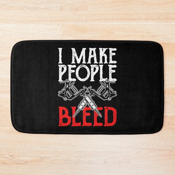 Item preview, I Make People Bleed Funny Tattoo Master Tattoo Artist Gift Tattoo designed and sold by GardNewerd.