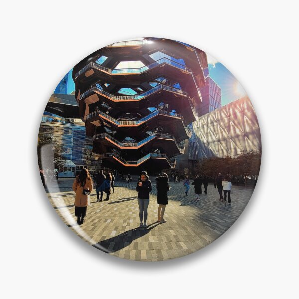 Item preview, The Vessel en la ciudad de Nueva York brillando en un día soleado designed and sold by Aviation Tees.