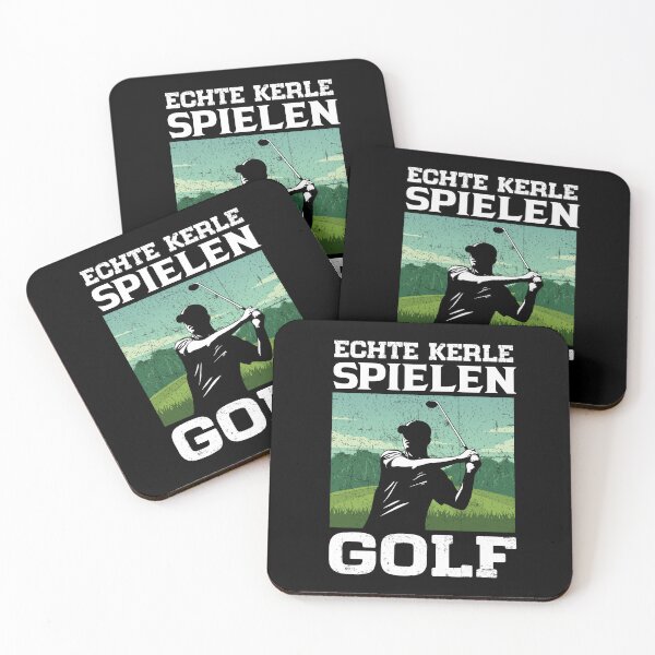Item preview, Echte Kerle Spielen Golf - German Golf Saying designed and sold by deepan chandrasekaran.
