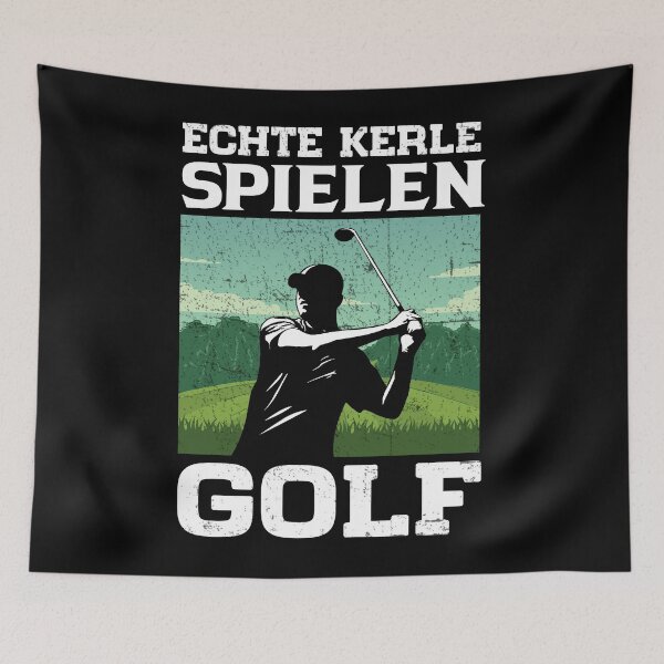 Item preview, Echte Kerle Spielen Golf - German Golf Saying designed and sold by deepan chandrasekaran.