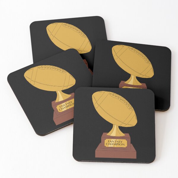 Item preview, Fantasy Football Champion Trophy Football Sticker designed and sold by dianesandraon.