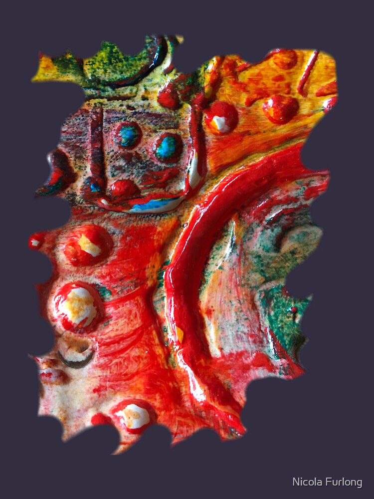 RED STEAMPUNK TEXTURES by nicolafurlong