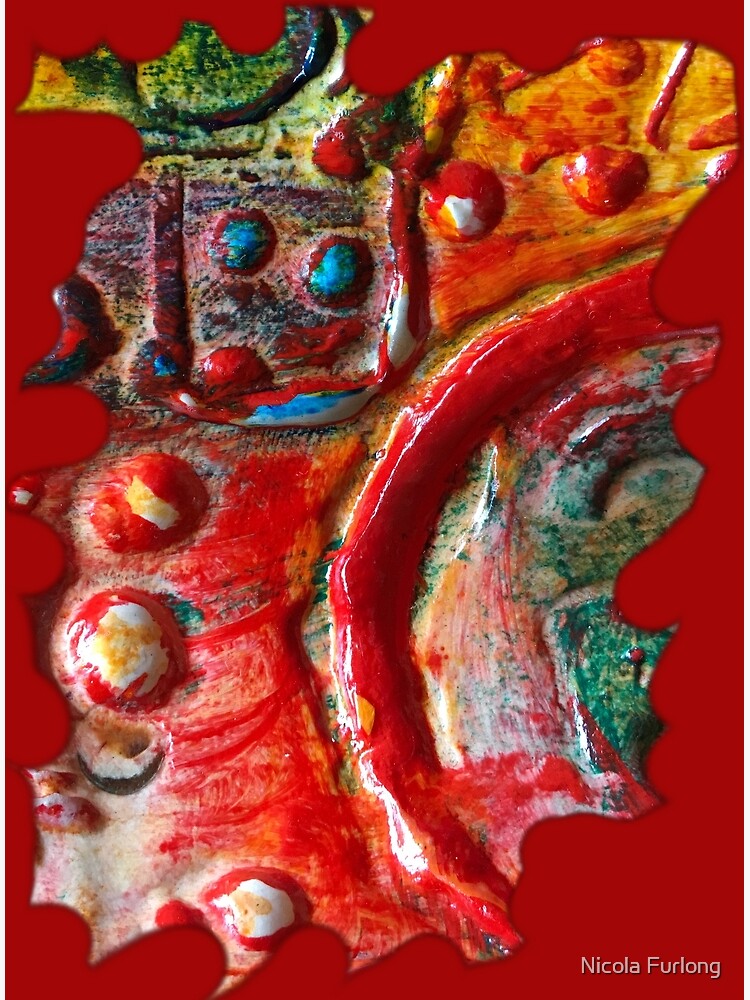 RED STEAMPUNK TEXTURES by nicolafurlong