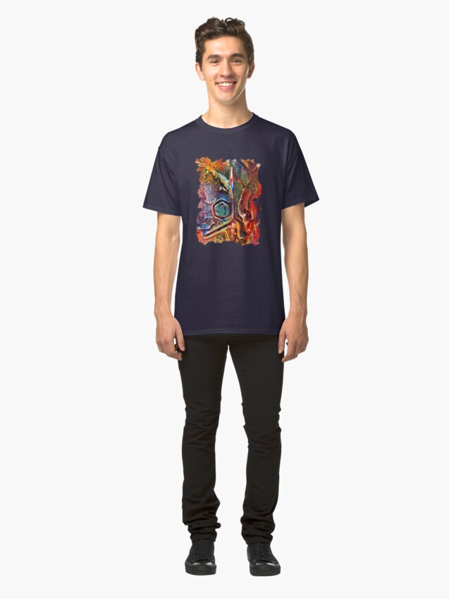 Alternate view of COLOURFUL TEXTURED GEOMETRIC STEAMPUNK ABSTRACT Classic T-Shirt