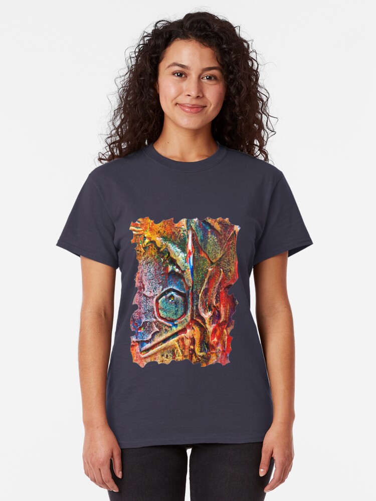 Alternate view of COLOURFUL TEXTURED GEOMETRIC STEAMPUNK ABSTRACT Classic T-Shirt
