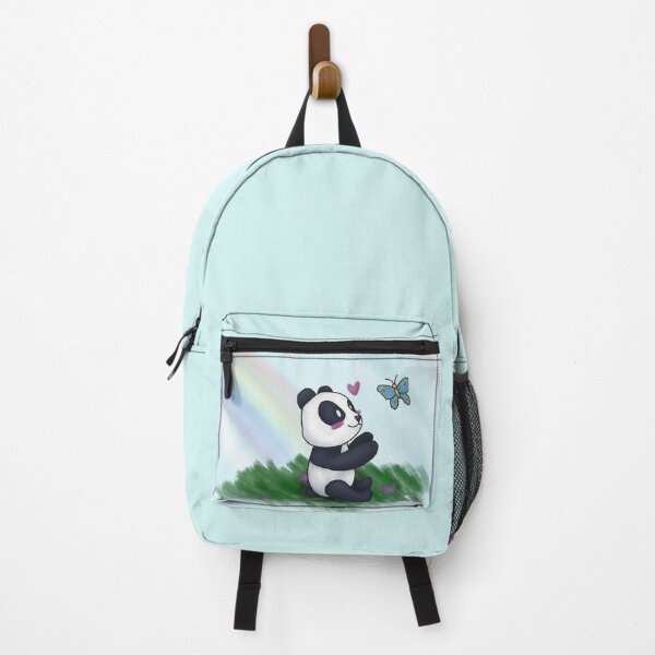 Item preview, Cute Panda & Butterfly Illustration designed and sold by justjulia-arts.