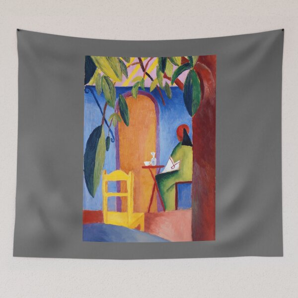 Item preview, August Macke Türkisches Café 1914 Classic designed and sold by Revonda Codjoe.