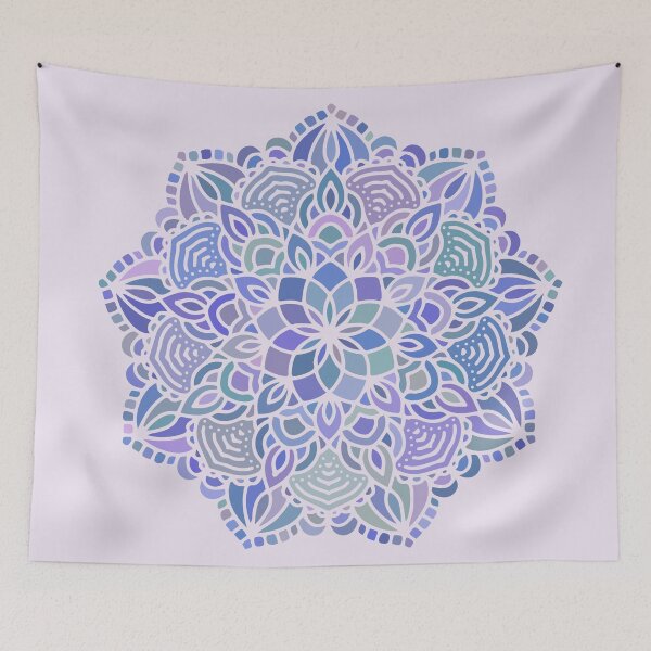 Item preview, Mermaid Mandala (with lilac)  designed and sold by lorihinner.