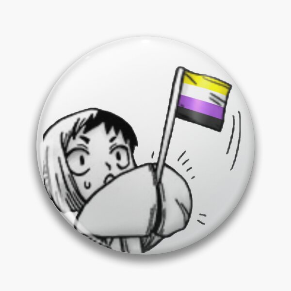 Item preview, Non-binary Pride Flag Gen designed and sold by cultyeenart.