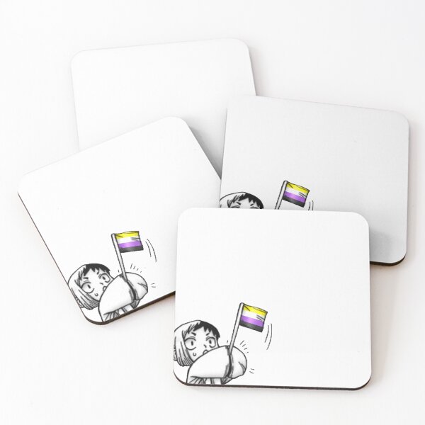 Item preview, Non-binary Pride Flag Gen designed and sold by cultyeenart.