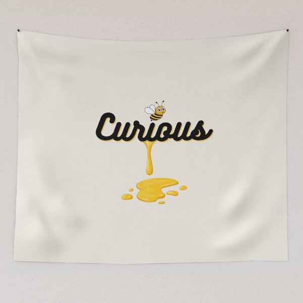 Item preview, Bee Curious Not Judgmental designed and sold by SpeakLifeHQ.