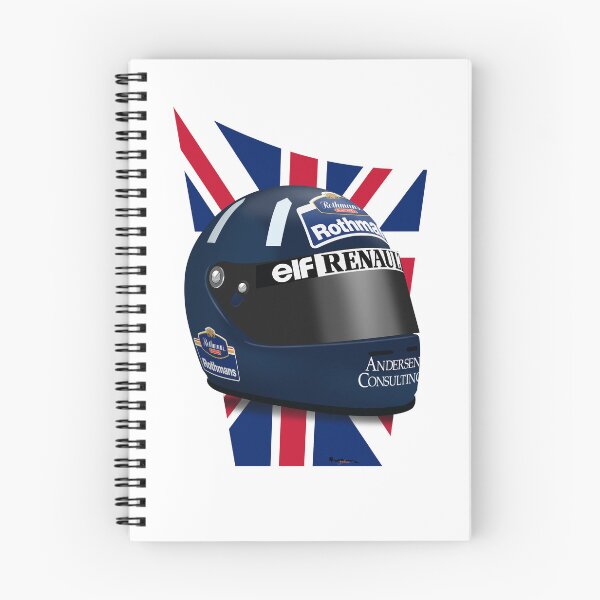 Item preview, Damon Hill 1996 - Helmet flag NO TEXT designed and sold by JageOwen.