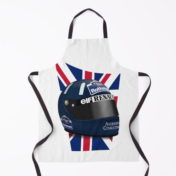 Item preview, Damon Hill 1996 - Helmet flag NO TEXT designed and sold by JageOwen.