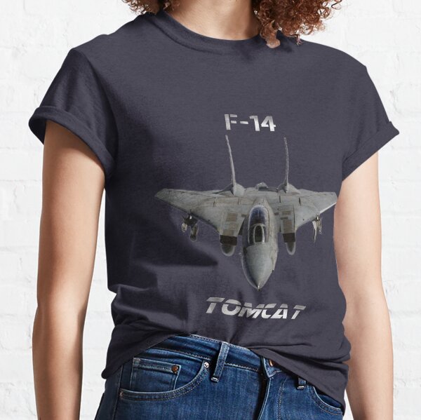 Vintage Top Gun F-14 Tomcat Fighter Jet T Shirt Small 80s