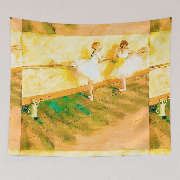 Item preview,  Dancers Practicing at the Barre (1877) painting by Edgar Degas (Digitally enhanced by WatermarkNZ Press)   designed and sold by CristalleLisa.