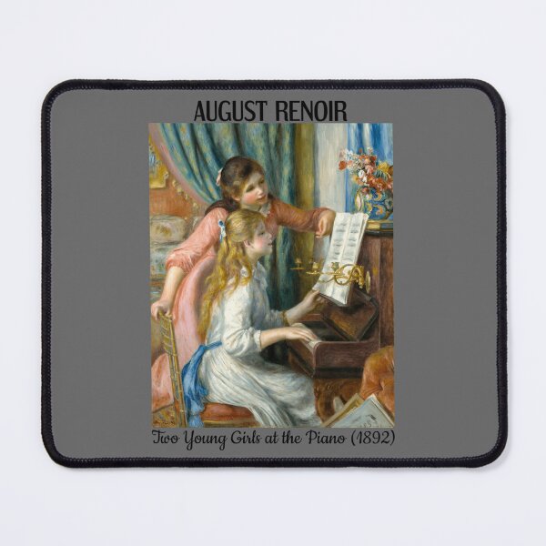 Item preview, Auguste Renoir - Two Young Girls at the Piano - 1892 - Painting - Painter - Art - Artist Classic T-S designed and sold by Revonda Codjoe.