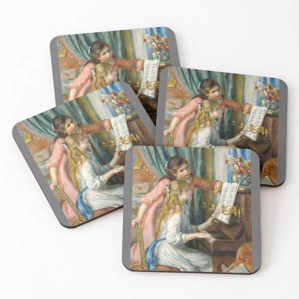 Item preview, Auguste Renoir - Two Young Girls at the Piano - 1892 - Painting - Painter - Art - Artist Classic T-S designed and sold by Revonda Codjoe.