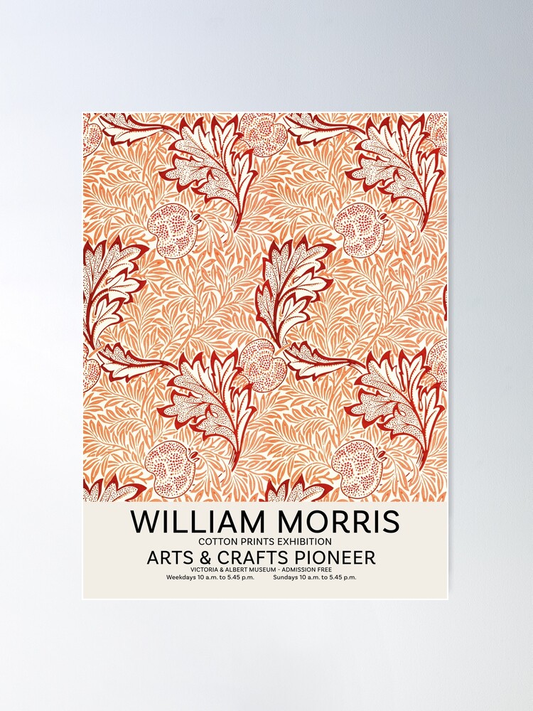 William Morris - Larkspur No2 - Poster