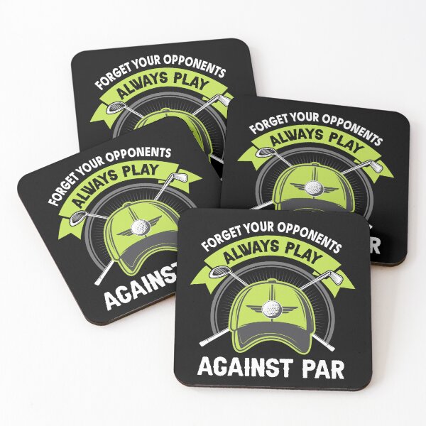 Item preview, Play Against Par - Famous Golf Quote designed and sold by deepan chandrasekaran.