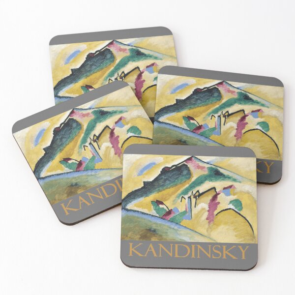 Item preview, Autumn Landscape 1911 by Wassily Kandinsky Classic designed and sold by Revonda Codjoe.