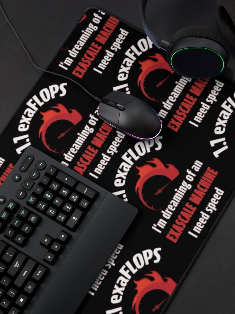 Alternate view of Exascale Machine Supercomputer. Mouse Pad