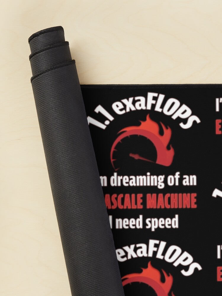 Alternate view of Exascale Machine Supercomputer. Mouse Pad