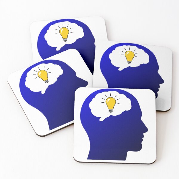 Item preview, The Enlightened Mind in Blue designed and sold by UnlockKnowledge.